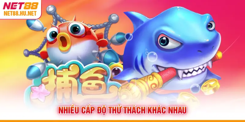 Nhiều cấp độ thử thách khác nhau