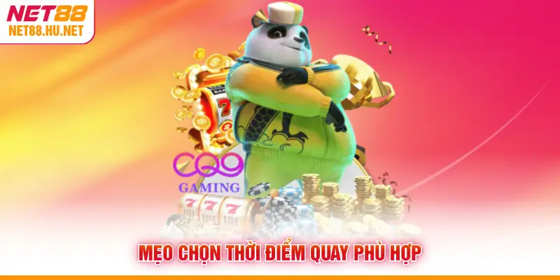 Mẹo chọn thời điểm quay phù hợp